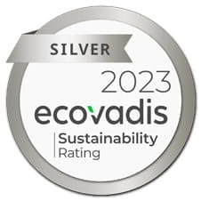 Médaille d'argent EcoVadis 2023
